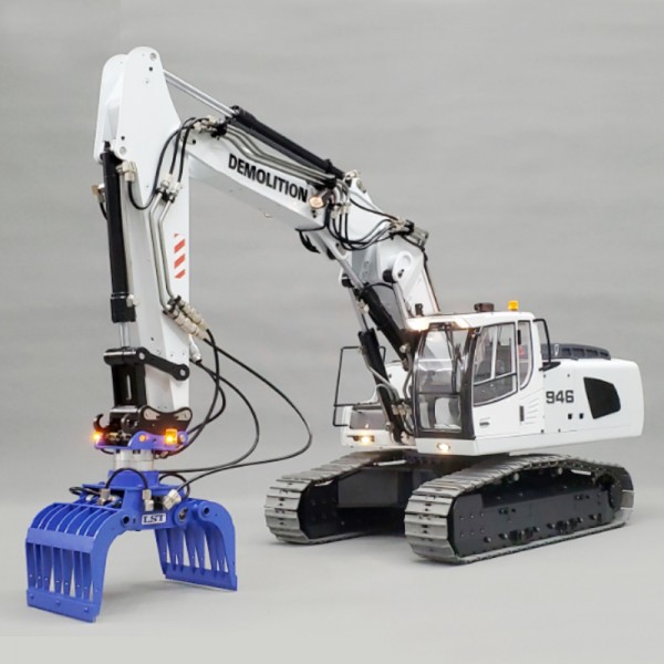 Remote control store excavator hydraulic